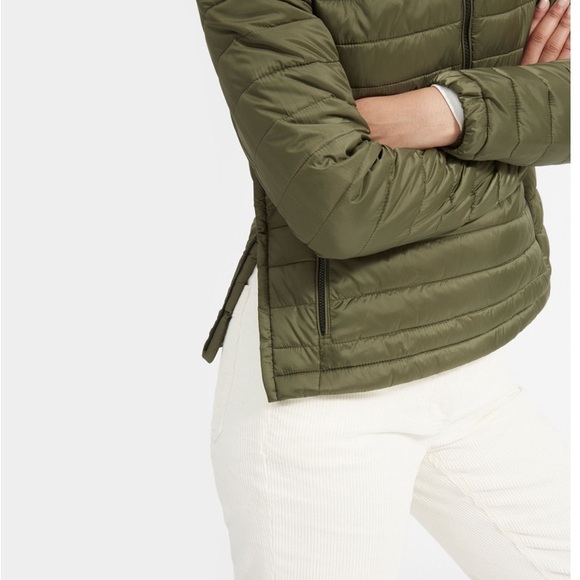 Everlane Women's Black Jacket Lightweight Half-zip
Puffer.Size S,Green.Pre-owned - Picture 5 of 9